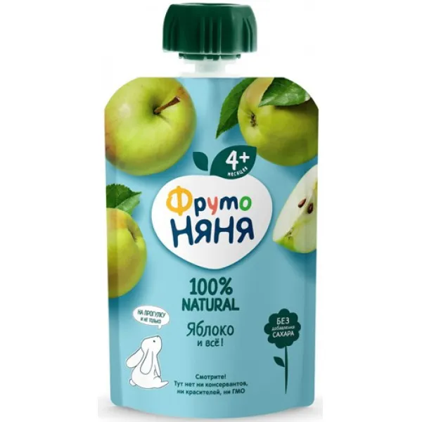 ФрутоНяня Пюре яблочное 90 г - image 1