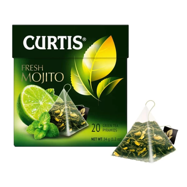 Curtis Ceai Verde Fresh Mojito 20pac - image 3
