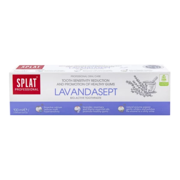 Splat Professional зубная паста Мощная защита от бактерий Lavandasept 100 мл - image 3