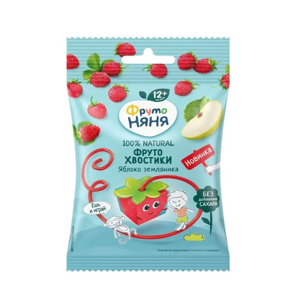 FrutoNanny Marmelada cu mere si fragi (12+ luni), 15 g - image 1