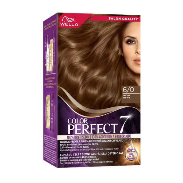 Wella Color Perfect Vopsea Blond Inchis 6/0 - image 1