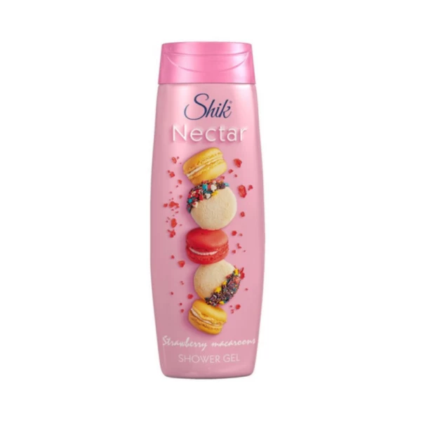 Гель для душа Shik Nectar Клубничные макаруны 400 мл - image 1