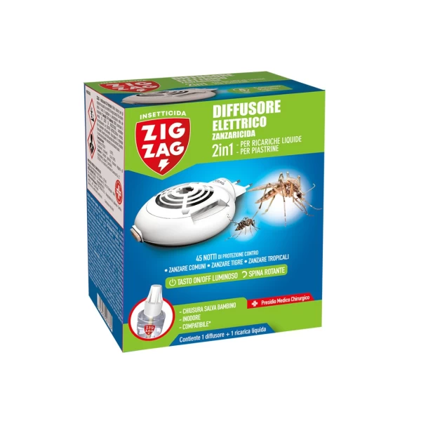 Zig Zag Aparat electric + rezerva-lichid contra tantari 30 ml - image 1