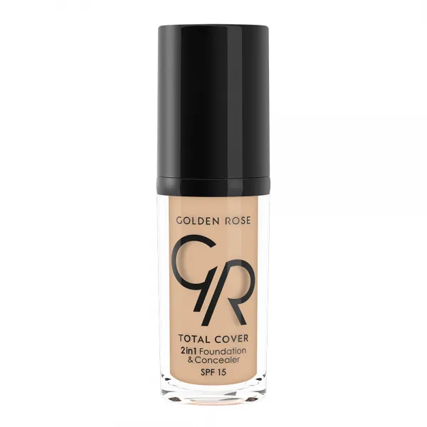 Golden Rose Fond de ten Total Cover 2in1 005 30ml - image 1