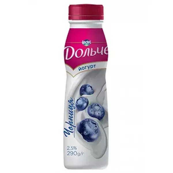 Dolce Iaurt de băut cu afine 2,5% 290 g - image 1