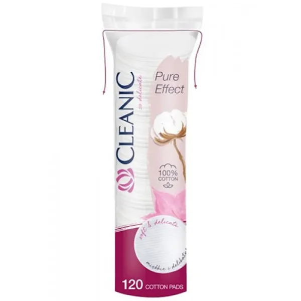 Cleanic Pure Effect Discuri de vata 120buc - image 1