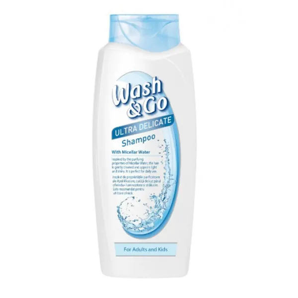 Шампунь Wash&Go ультраделикатный с мицеллярной водой, 750 мл - image 1
