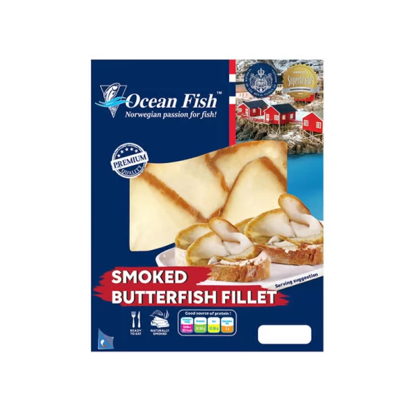 Ocean Fish Рыба копченая масляная нарезанная 200гр - image 1