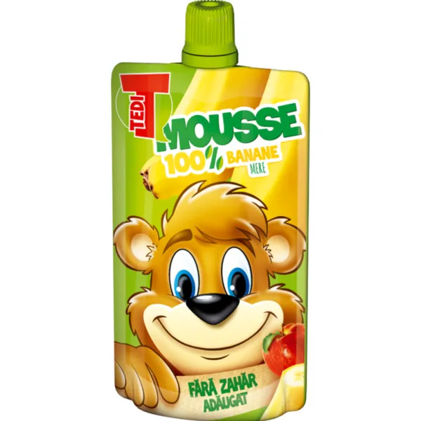 TEDI Mousse banane, mere si morcov 100 gr - image 1