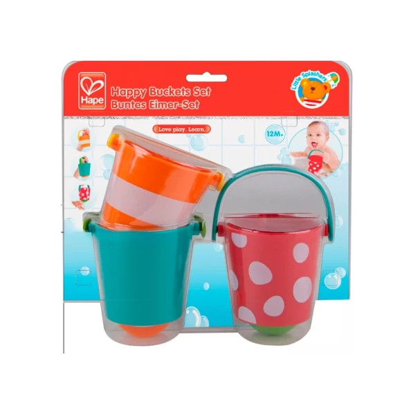 Набор игрушек для купания Веселая игра с ведерками - image 1