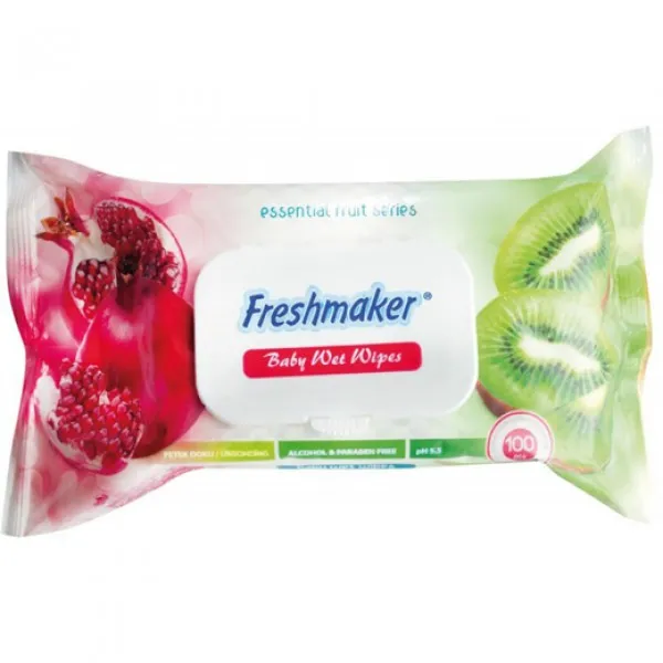 Freshmaker servetele umede Fructe cu capac 100 buc - image 1