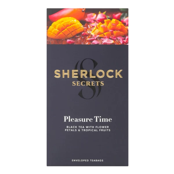 Sherlock Secrets Ceai negru Pleasure Time 22x1,8 g - image 2