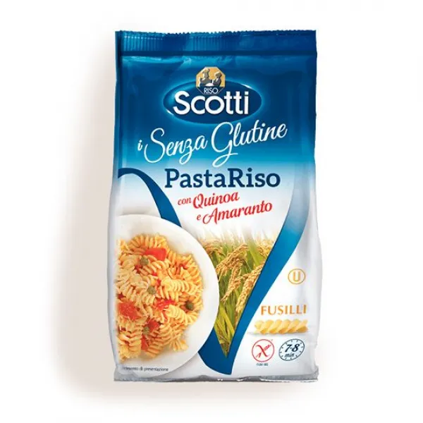 Riso Scotti Paste fainoase din orez FUSILLI Fara gluten 250g - image 1