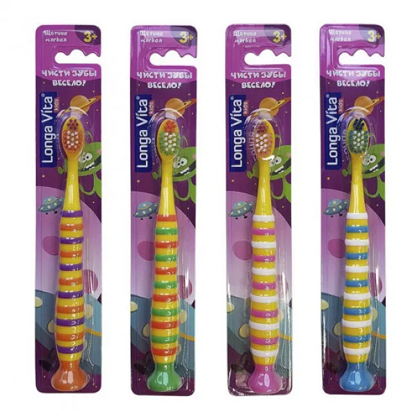Longa Vita Periuta de dinti For Kids 3+ - image 2