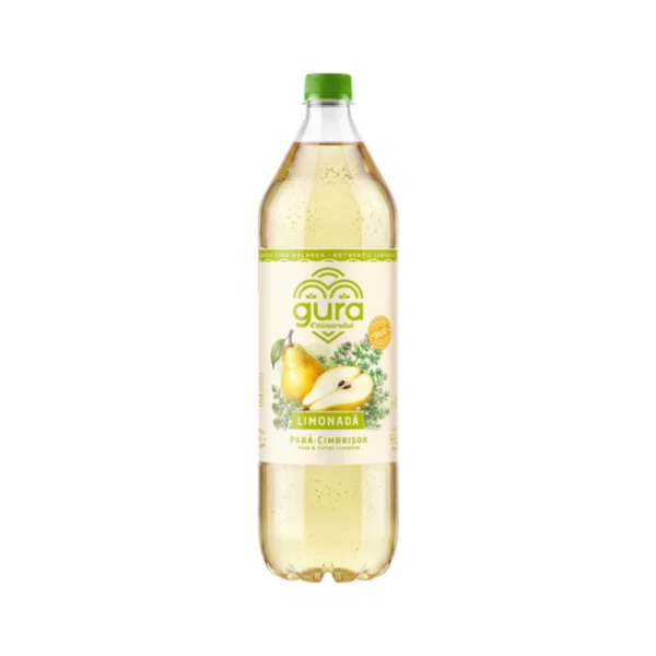 Gura Cainarului Limonada para si cimbrisor gazata 1,5 l - image 1