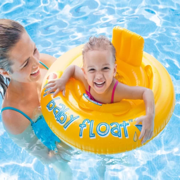 Colac gonflabil cu scaun pentru bebelusi 67 cm, max. 15 kg, 1–2 ani, Intex (59574) - image 2