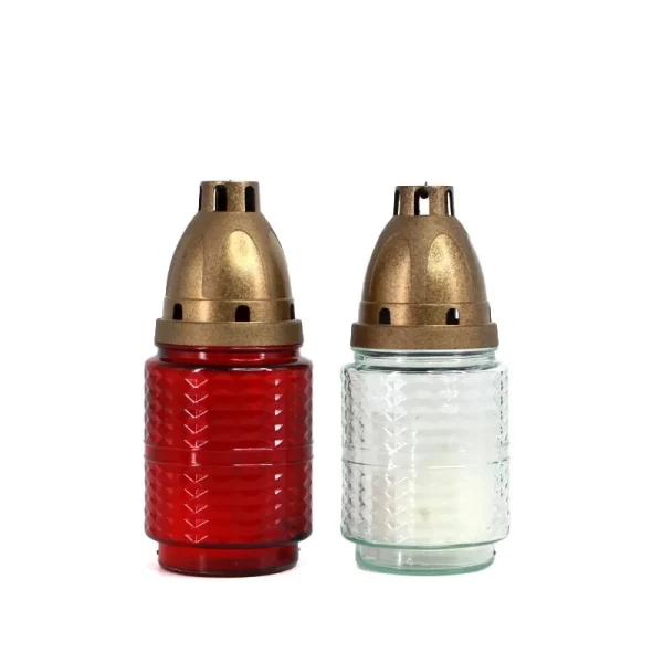 Candela sticla 16cm x 40g - image 1