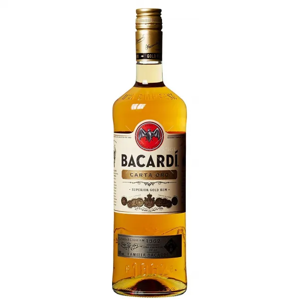 Ром Bacardi Carta Oro от 2 лет выдержки 1 л 40% - image 1