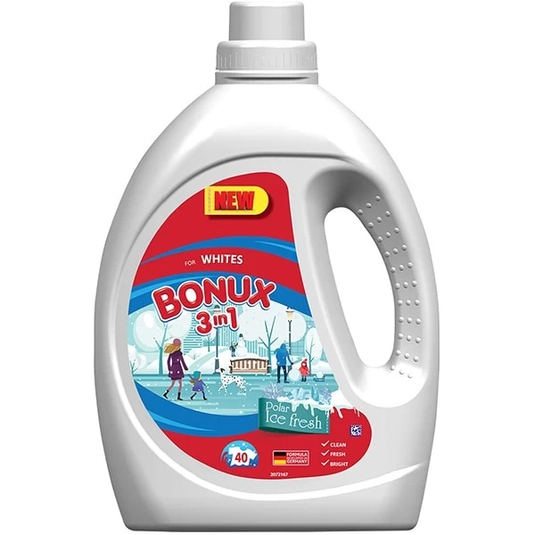 Bonux Моющее средство 2,2 л White Polar Ice Fresh - image 1