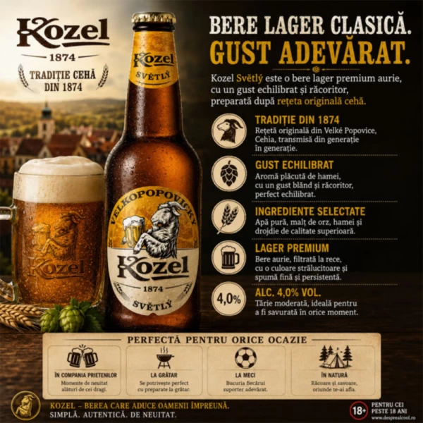 Bere Blonda Velkopopovicky Kozel 500ml - image 2