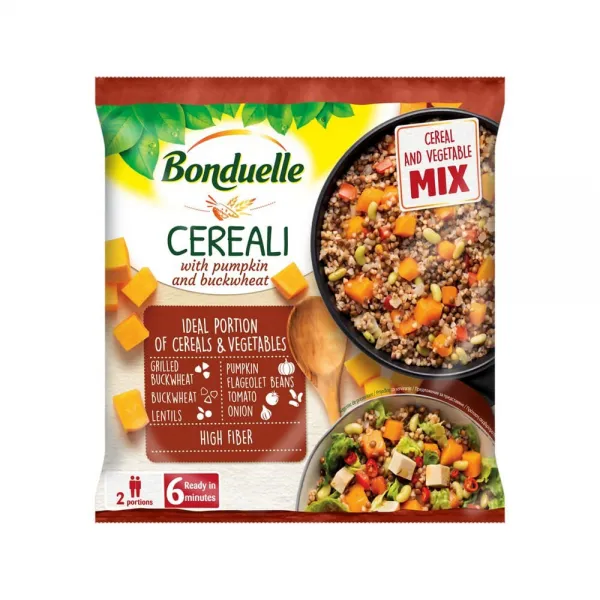 Bonduelle Каша с тыквой и гречкой 400 г - image 1