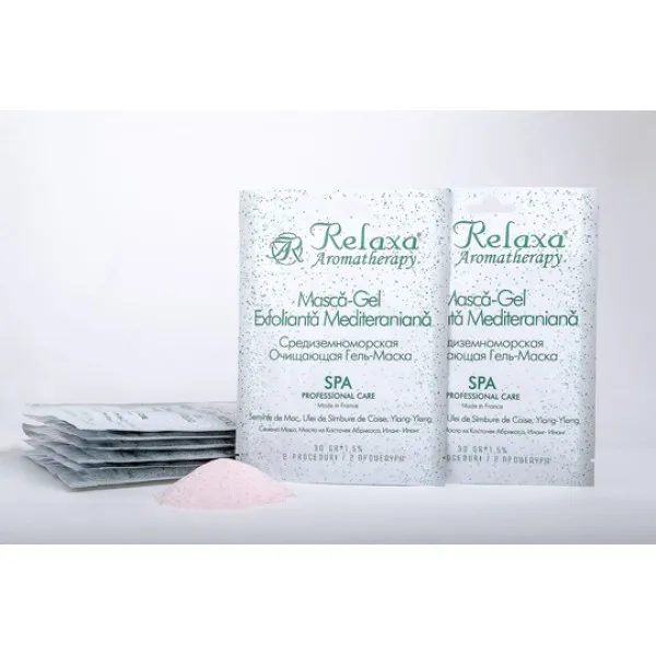 Relaxa Masca Gel Exfolianta Mediterana (Seminte de mac, Ulei de simburi de caise, ilang-ilang) Setal - image 1