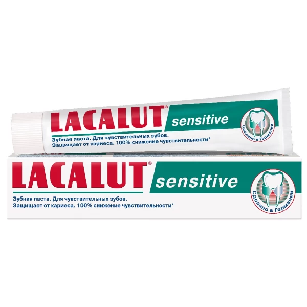 Lacalut Pasta de dinti 75ml Sensitive - image 1