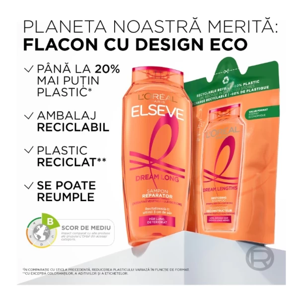 L'Oreal Paris Elseve Dream Long восстанавливающий шампунь для длинных, поврежденных волос, 250 мл - image 7