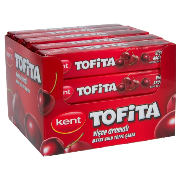 Tofita Жевательные конфеты 47г Вишня - image 2