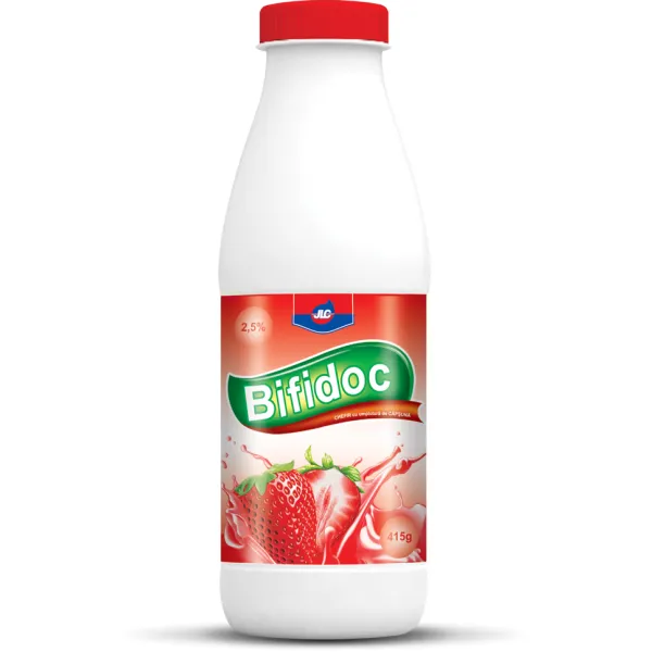JLC Bifidoc 2,5% Capsuna PET 415 gr - image 1