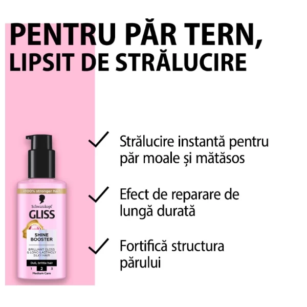 Gliss Tratament de par pentru stralucire, Liquid Silk, 100 ml - image 3