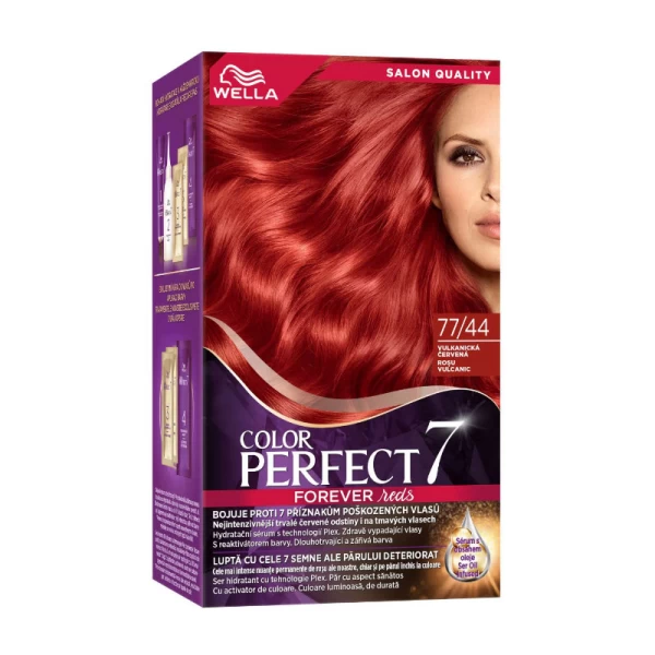 Wella Color Perfect Vopsea Rosu Vulcanic 77/44 - image 1