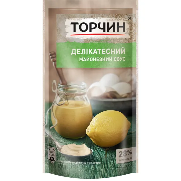 Майонезный соус Торчин Деликатесный 160 г - image 1