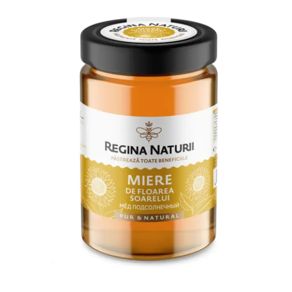 Regina Naturii Натуральный мед подсолнечный 380г - image 1