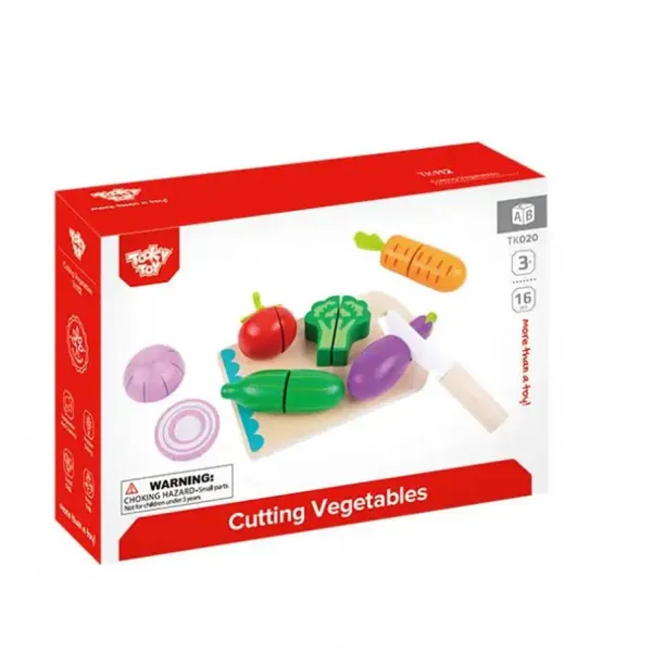 Jucarie legume de taiat din lemn TK112 - image 3