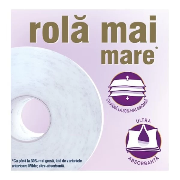 Milde Туалетная бумага, 3 слоя, 16 рулонов Relax Purple - image 3