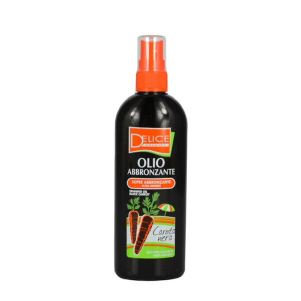 Delice Solaire Ulei-Spray pentru bronz intens Carota Nera, 150 ml - image 1
