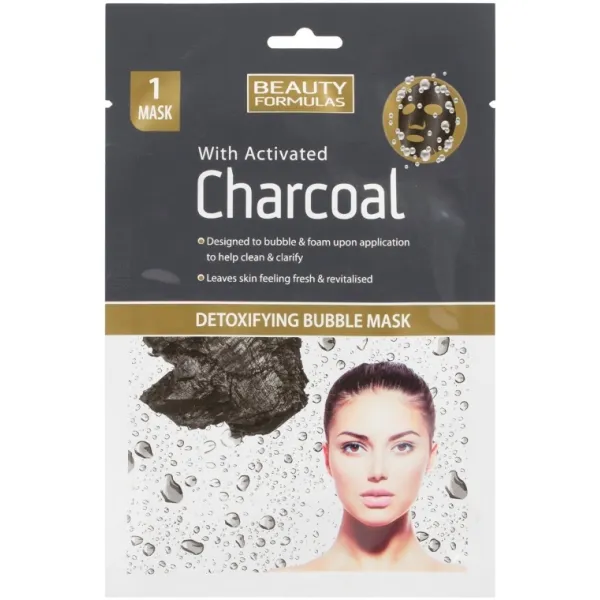 Beauty Formulas маска с углем и пузырями детокс - image 1