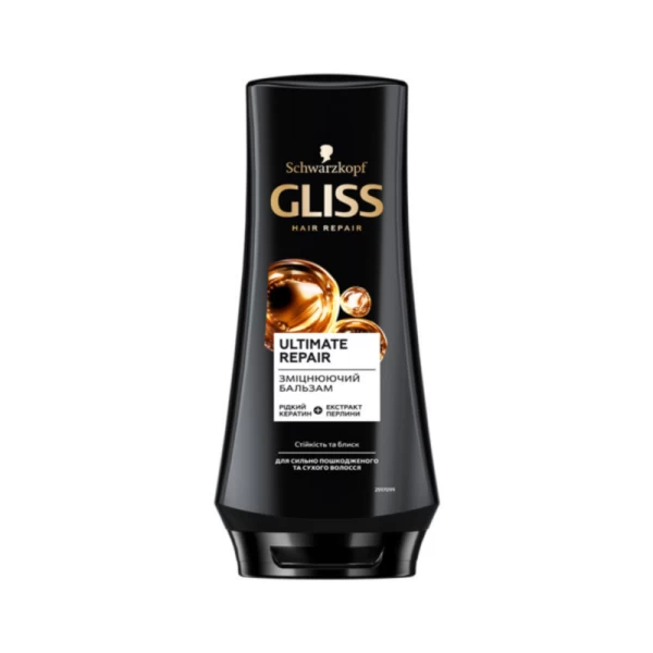 Gliss Бальзам Ultimate Repair для сухих и сильно поврежденных волос, 200 мл - image 1