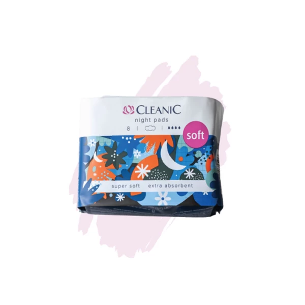 Cleanic Soft Absorbante Night 8 buc - image 2