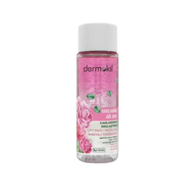 Dermokil Demachiant bifazic cu apa naturala de trandafiri 150 ml - image 1