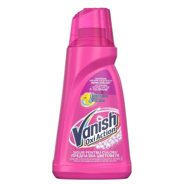Vanish Pink 1L Раствор для выведения пятен - image 1