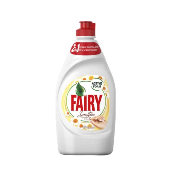 Fairy Средство для мытья посуды 450 мл Sensitive с ромашкой и витамином E - image 1