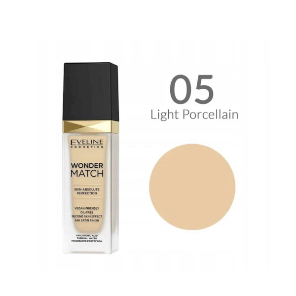 Eveline Fon de ten Wonder Match №05 Light Porcelain 30 ml - image 2