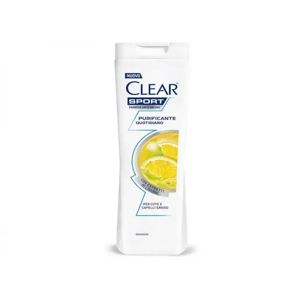 Clear Sampon cu extracte de lamaie, Sport Purifying 225 ml - image 1