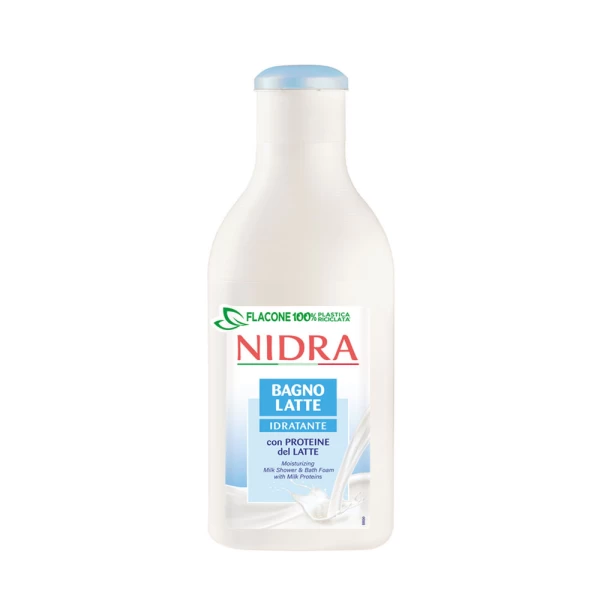 Nidra Lapte-Spuma de baie 750ml Hidratanta Milk Proteins - image 1
