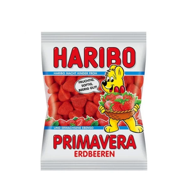 Мармелад Haribo Primavera erdbeeren, 100 г - image 1