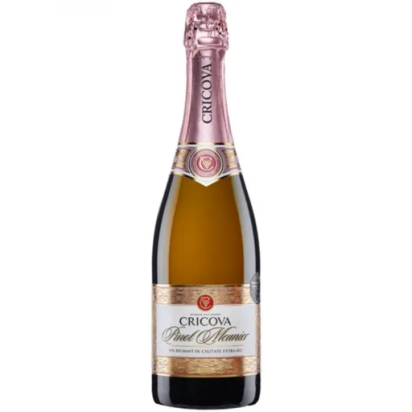 Vin Spumant Crivova Rose Extra Sec Pinot Menuier 0,75L - image 1