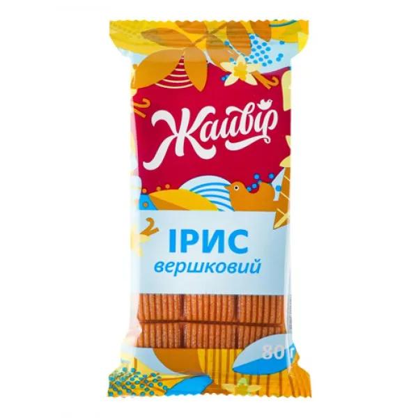 Ирис Жайвир сливочный 80г - image 1