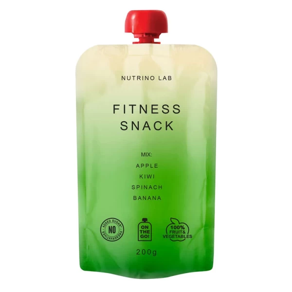 Nutrino Lab piure Fitness Mix mere, kiwi, spanac si banana 200 g - image 1